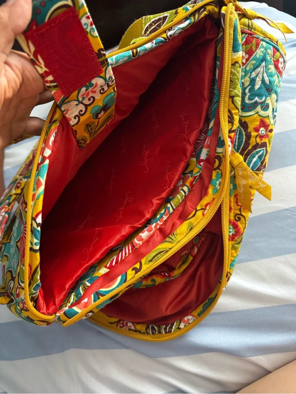 Vera Bradley vibrant quilted